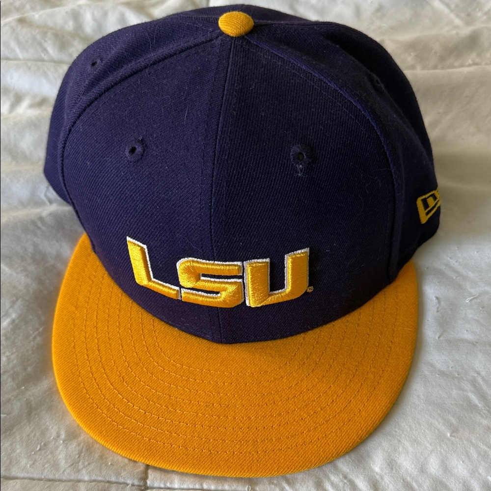New Era LSU Purple and Gold Snapback Hat